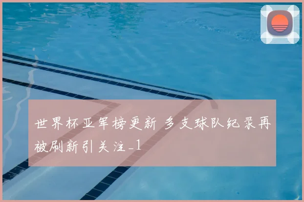 世界杯亚军榜更新 多支球队纪录再被刷新引关注_1